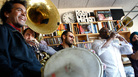 Red Baraat performs a Tiny Desk Concert on Feb. 3, 2012. Red Baraat performs a Tiny Desk Concert on Feb. 3, 2012.
