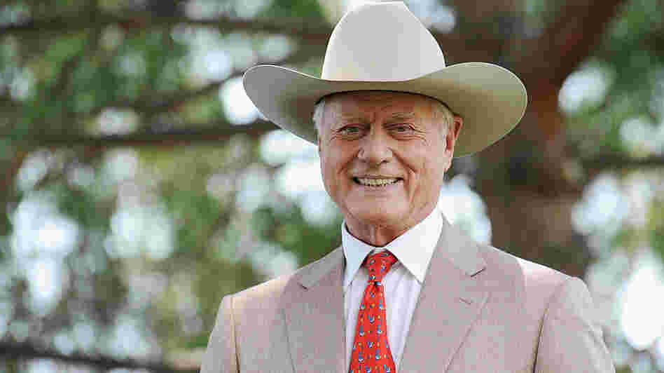 Actor Larry Hagman, star of the TV series Dallas, poses during the 2010 Monte Carlo Television Festival in Monaco on June 8, 2010.