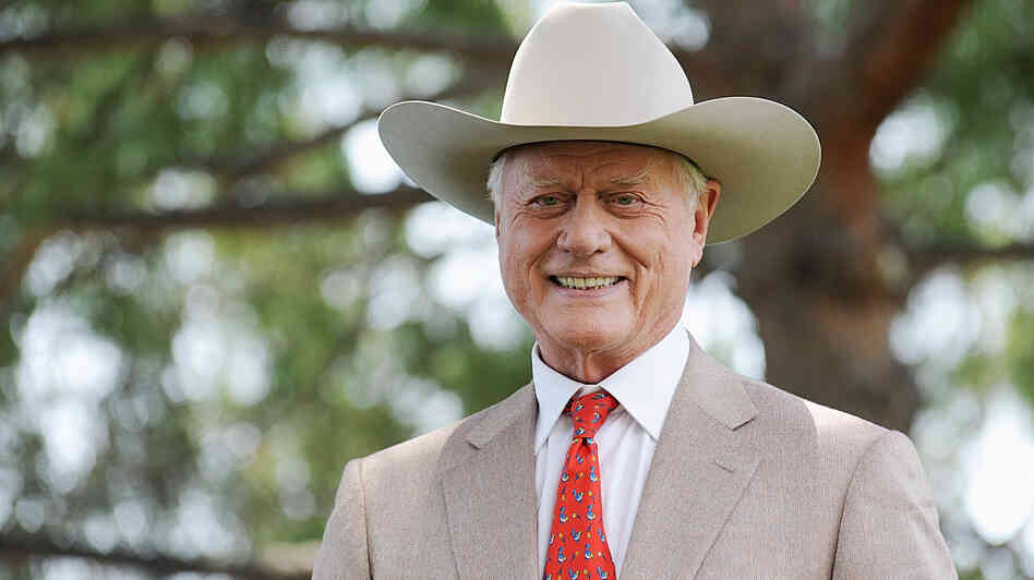 Actor Larry Hagman, star of the TV series Dallas, poses during the 2010 Monte Carlo Television Festival in Monaco on June 8, 2010.