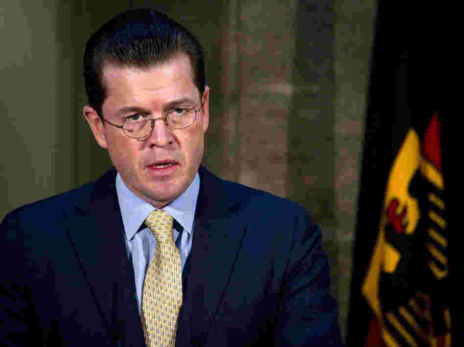 German Defense Minister Karl-Theodor zu Guttenberg was stripped of his doctoral degree and resigned last year after accusations of plagiarism.