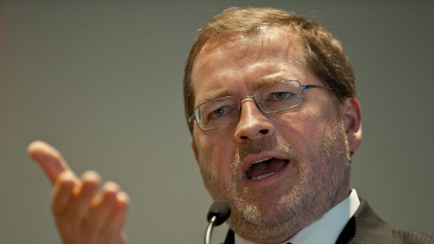 Grover Norquist, head of Americans for Tax Reform, speaks on Nov. 5, 2011, in Washington, D.C.