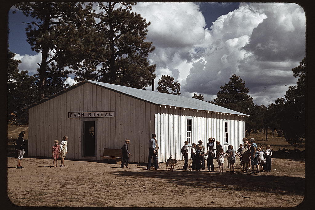 School held at the Farm Bureau building, 1940
