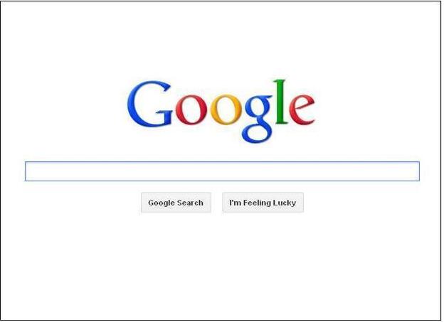 Google page.