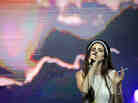 Lana Del Rey performs in France in July. Her album, Born To Die, came out in January, to mixed reviews.