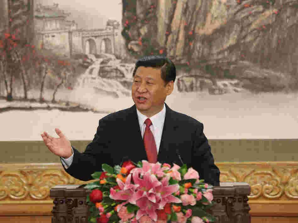 Peng's husband, Xi Jinping, assumed the top leadership post in China's Communist Party earlier this month and is expected to become the country's president next year. The two met in 1986, when she was already a star and he was a deputy mayor.