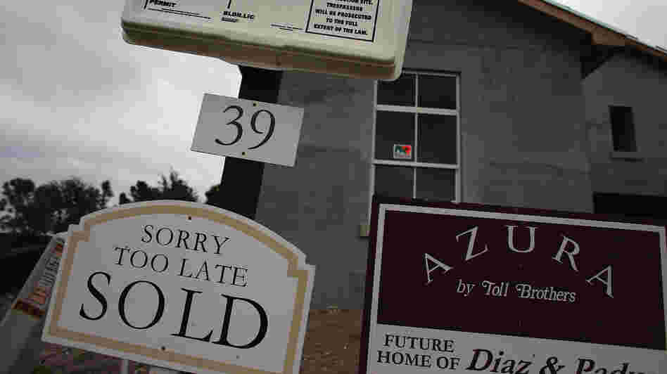 A sold sign at a housing development in Boca Raton, Fla., earlier this month.