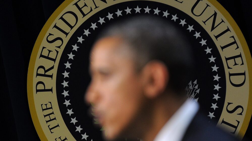 President Obama speaks Wednesday while meeting with citizens at the White House. Obama called on Republicans to halt an automatic tax hike for middle-class Americans.