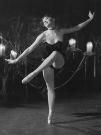 Leslie Caron starred in a 1953 production of La Belle au Bois Dormant, or Sleeping Beauty, choreographed by Roland Petit. Caron trained with the Conservatoire de Paris before joining Petit's company, Les Ballets des Champs-Elysées.