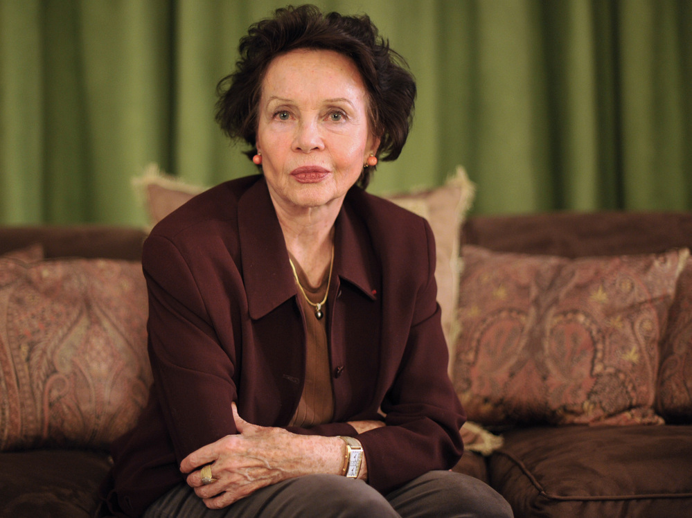 Leslie Caron, shown here in her Paris apartment in 2010, has appeared in more than 40 films.