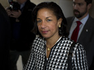 U.N. Ambassador Susan Rice leaves a meeting with Sen. Susan Collins, R-Maine, on Capitol Hill on Wednesday. U.N. Ambassador Susan Rice leaves a meeting with Sen. Susan Collins, R-Maine, on Capitol Hill on Wednesday.