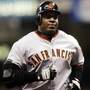 Barry Bonds rounding the bases after hitting his 734th home run in 2006. Barry Bonds rounding the bases after hitting his 734th home run in 2006.