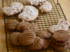 Almond Crescent Cookies and Ginger Snaps Almond Crescent Cookies and Ginger Snaps