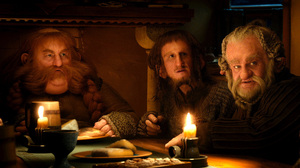 It wouldn't be a Tolkien adventure without dwarfs like Bombur (Stephen Hunter, left), Ori (Adam Brown) and Dori (Mark Hadlow).