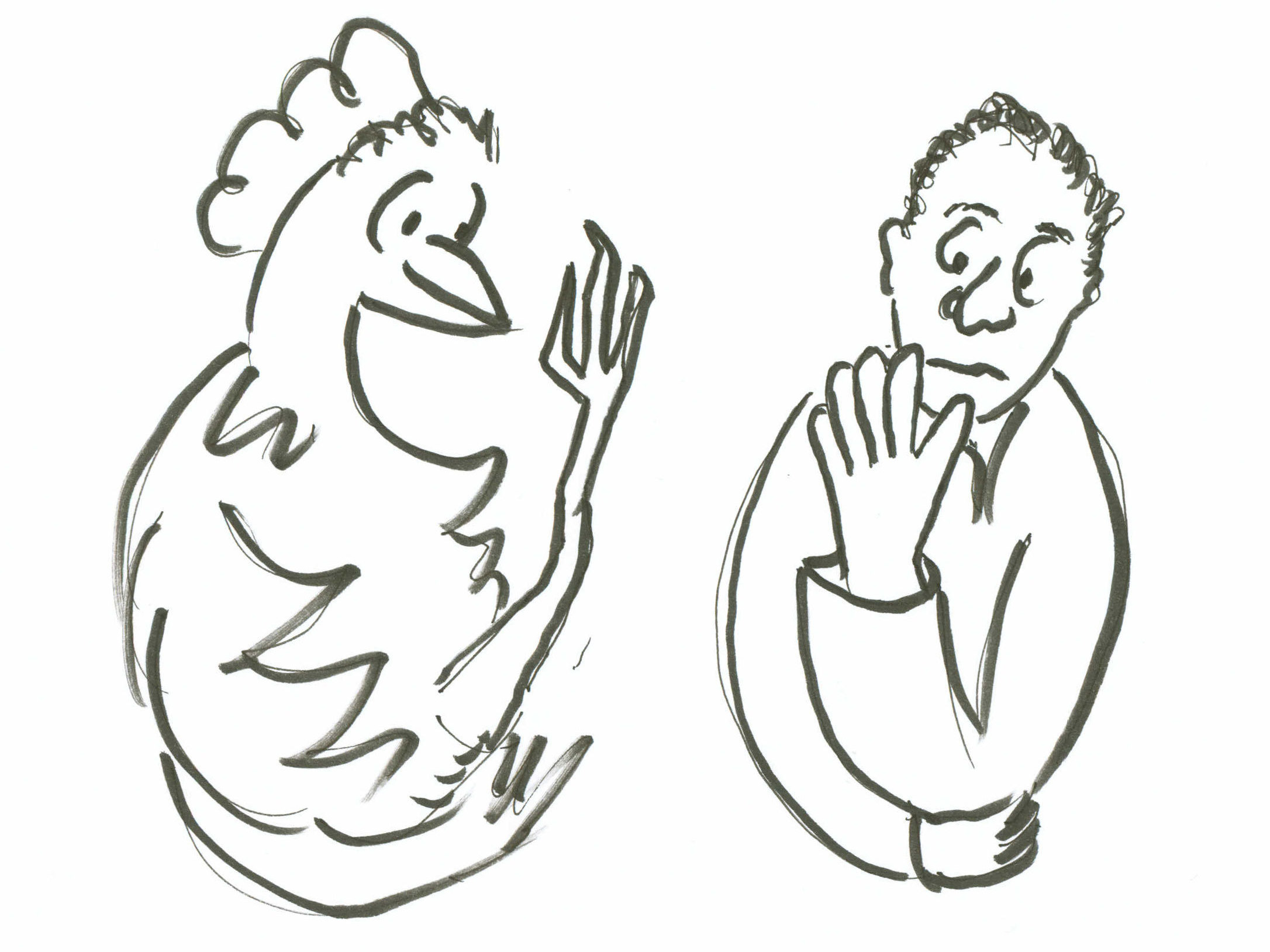Is Life A Smoother Ride If You're A Chicken? 