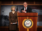 Kay Bailey Hutchison of Texas and Jon Kyl of Arizona on Tuesday introduced a bill that would allow illegal immigrants to stay in the country, but would not offer them a path to citizenship. Kay Bailey Hutchison of Texas and Jon Kyl of Arizona on Tuesday introduced a bill that would allow illegal immigrants to stay in the country, but would not offer them a path to citizenship.