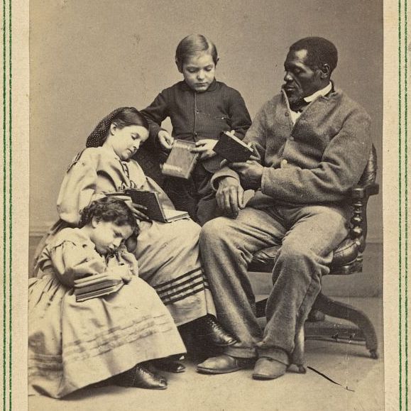 Learning is Wealth with Rosa, right, Rebecca, Charley and Wilson.