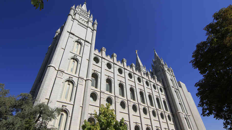 The historic Mormon Salt Lake Temple in Salt Lake City. The historic Mormon Salt Lake Temple in Salt Lake City.