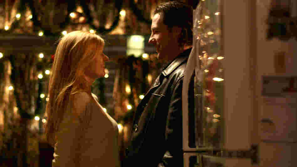 Nora (Connie Britton) and Gerry (Edward Burns) pursue a fledgling romance amid a chaotic holiday homecoming in The Fitzgerald Family Christmas, another home-for-the-awkward-holidays film. Nora (Connie Britton) and Gerry (Edward Burns) pursue a fledgling romance amid a chaotic holiday homecoming in The Fitzgerald Family Christmas, another home-for-the-awkward-holidays film.