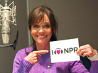 Actress Sally Field at NPR's New York bureau. Actress Sally Field at NPR's New York bureau.