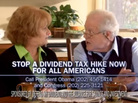 A screen grab from an ad by the Defend My Dividend campaign, which is funded by utilities and other companies. They don't support a proposed increase in taxes from investment income. A screen grab from an ad by the Defend My Dividend campaign, which is funded by utilities and other companies. They don't support a proposed increase in taxes from investment income.