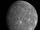 Researchers say they have identified traces of ice in craters on Mercury, seen here in this Oct. 8, 2008, image from the Messenger spacecraft. Researchers say they have identified traces of ice in craters on Mercury, seen here in this Oct. 8, 2008, image from the Messenger spacecraft.