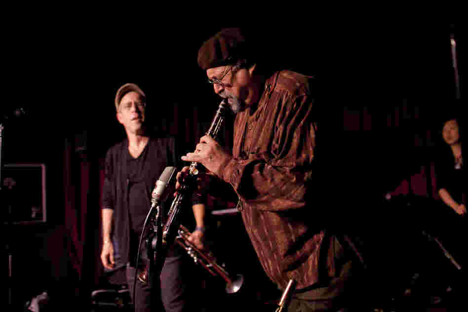 Joe Lovano brought his tarogato, a Hungarian clarinet-like instrument.