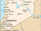 Map of Syria. Map of Syria.