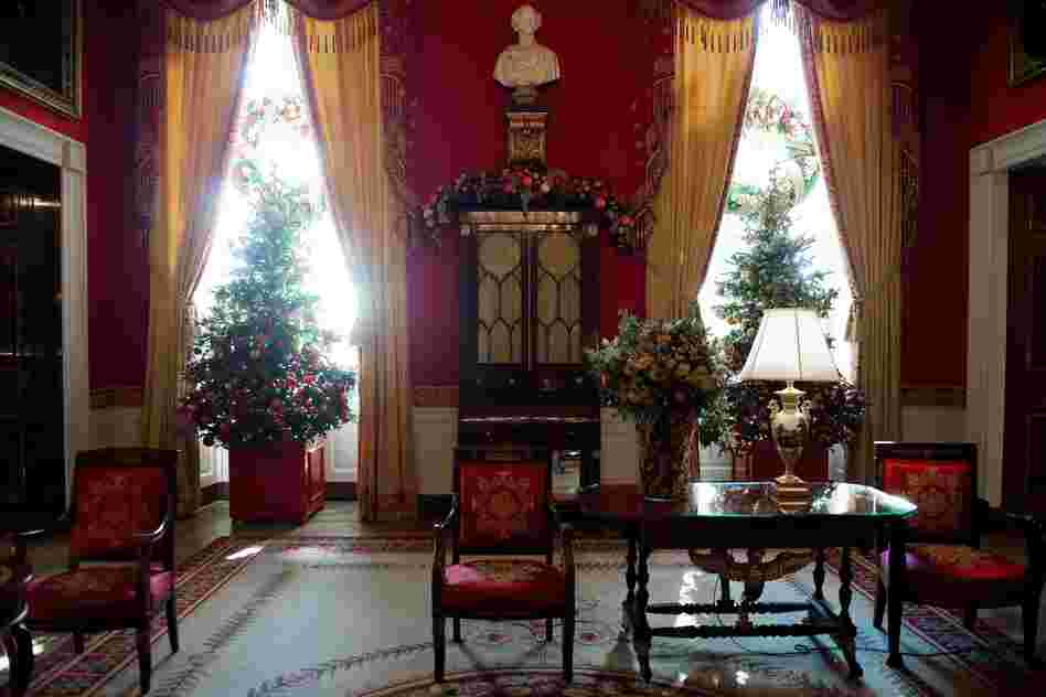 Christmas trees are ubiquitous: The White House has 54 up this year.