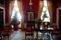 Christmas trees are ubiquitous: The White House has 54 up this year.