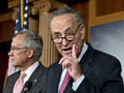 Sen. Charles Schumer, D-N.Y. (right), shown at a news conference Thursday on Capitol Hill with Senate Majority Leader Harry Reid, is arguing for raising taxes on the wealthy as part of a deal to avoid the fiscal cliff. Sen. Charles Schumer, D-N.Y. (right), shown at a news conference Thursday on Capitol Hill with Senate Majority Leader Harry Reid, is arguing for raising taxes on the wealthy as part of a deal to avoid the fiscal cliff.