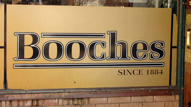 The beloved pool hall/restaurant's famous sign.