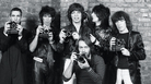 Photographer Ken Regan with the Rolling Stones, 1977 Photographer Ken Regan with the Rolling Stones, 1977