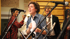 Elizabeth LaPrelle sings during The Floyd Radio Show, a monthly program streamed live online. Elizabeth LaPrelle sings during The Floyd Radio Show, a monthly program streamed live online.