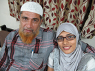 The case against Shaheen Dhada has set off a free-speech debate in India. Her father, Farooq Dhada, shown here with her, says in India, freedom of speech "exists only on paper." The case against Shaheen Dhada has set off a free-speech debate in India. Her father, Farooq Dhada, shown here with her, says in India, freedom of speech "exists only on paper."