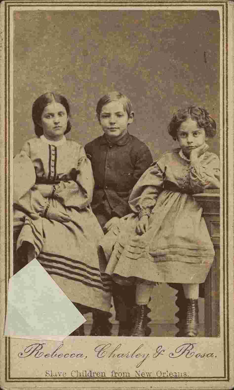 Rebecca, Charley and Rosa Rebecca, Charley and Rosa