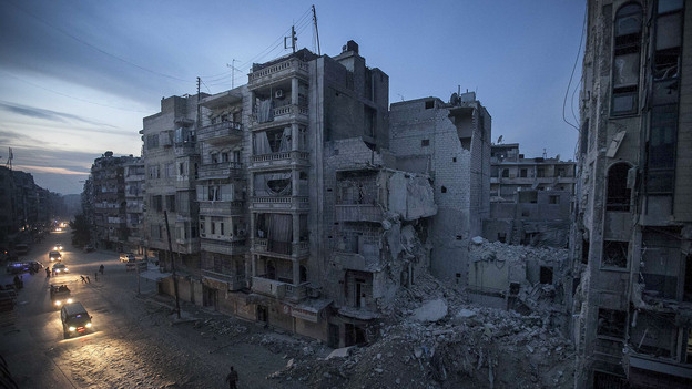 Night falls on a Syrian rebel-controlled area on Thursday, the same day an Internet blackout struck the country. The cause is still unclear, but many claim the Syrian government was responsible.