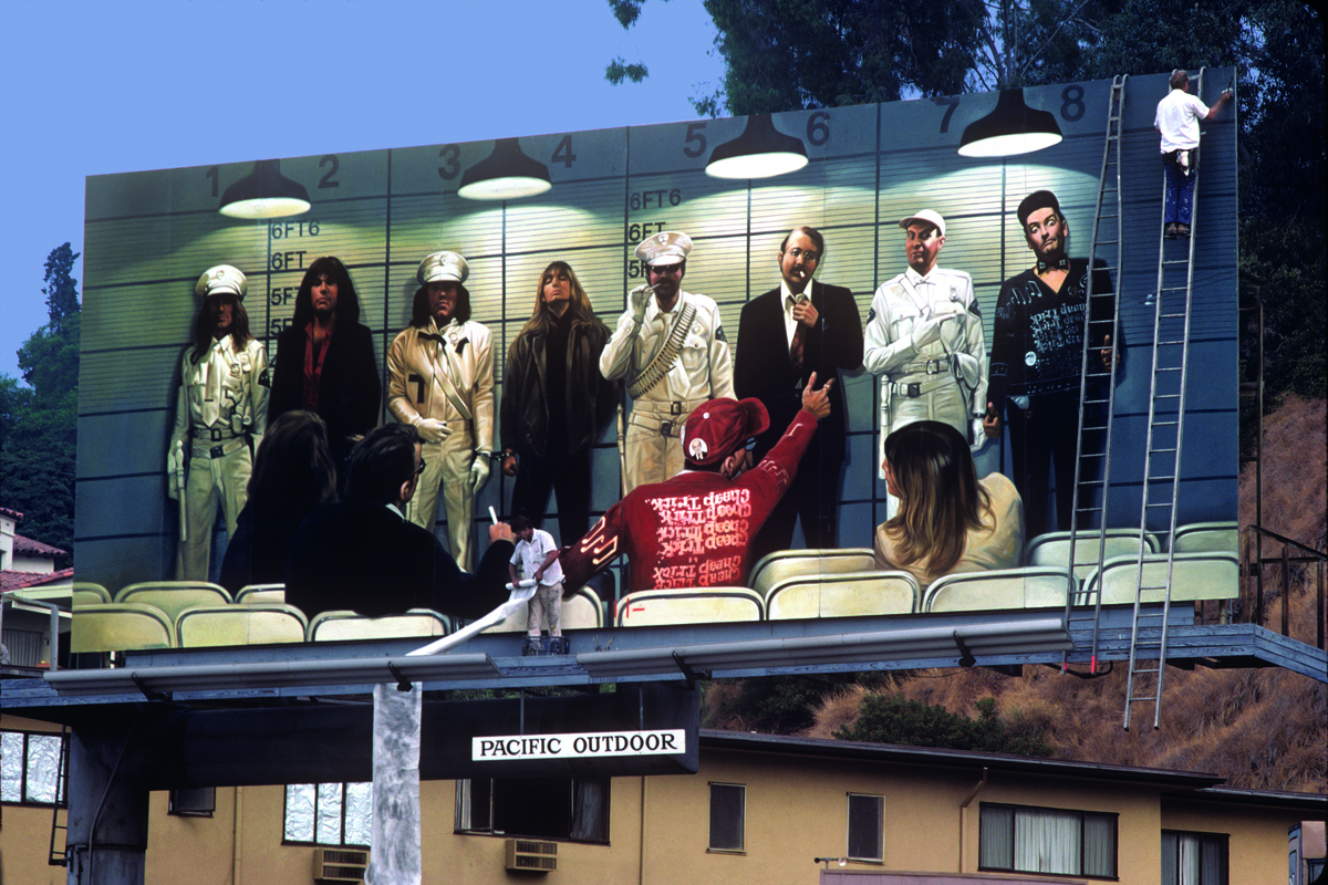 Cheap Trick's Dream Police, 1979 (Epic Records), art direction by Paula Scher and Steve Dessau; photo by Reid Miles.
