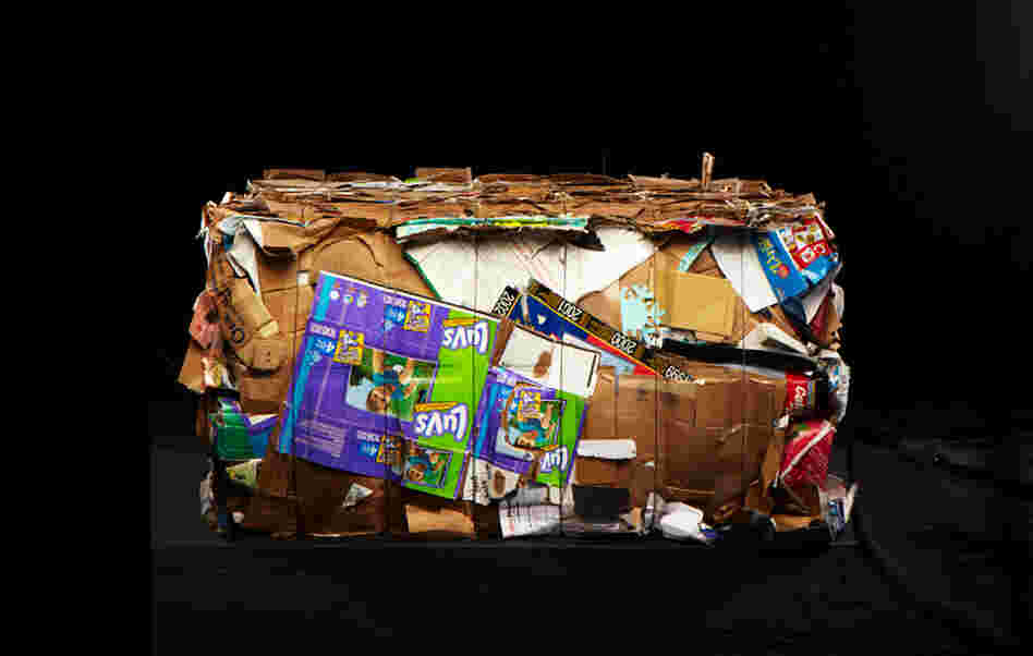 Photos from the series "Baled" by Wesley Law.