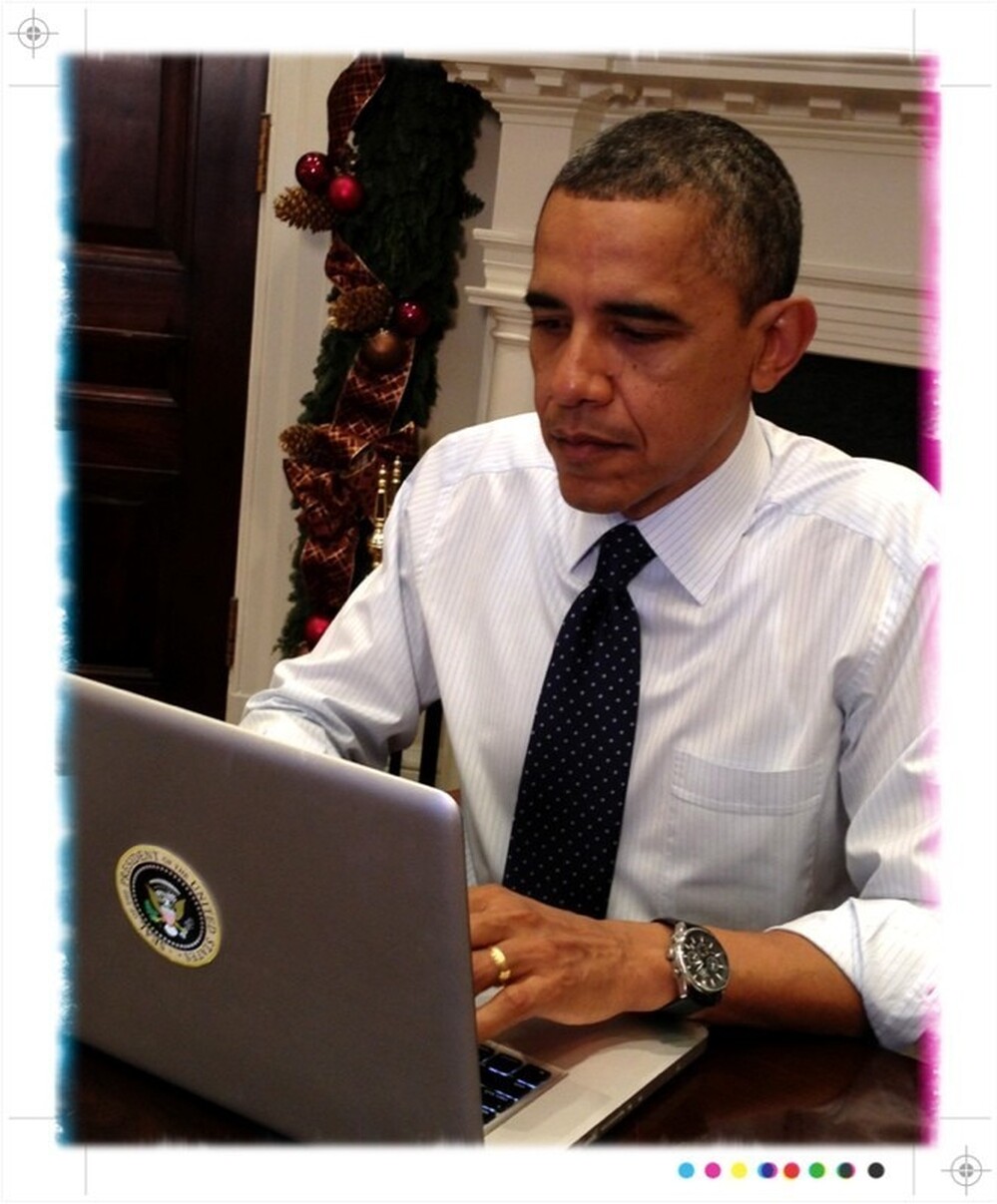 President Obama answers questions on Twitter. President Obama answers questions on Twitter.