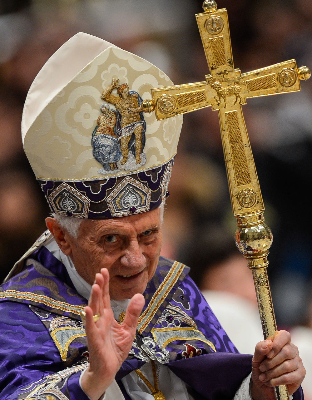 Pope Benedict XVI. He'll be spreading the word on Twitter.
