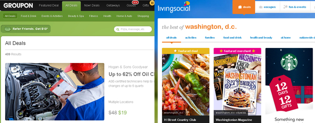 Despite their recent woes, "daily deal" companies Groupon and Living Social can be profitable, says analyst Arvind Bhatia. Despite their recent woes, "daily deal" companies Groupon and Living Social can be profitable, says analyst Arvind Bhatia.