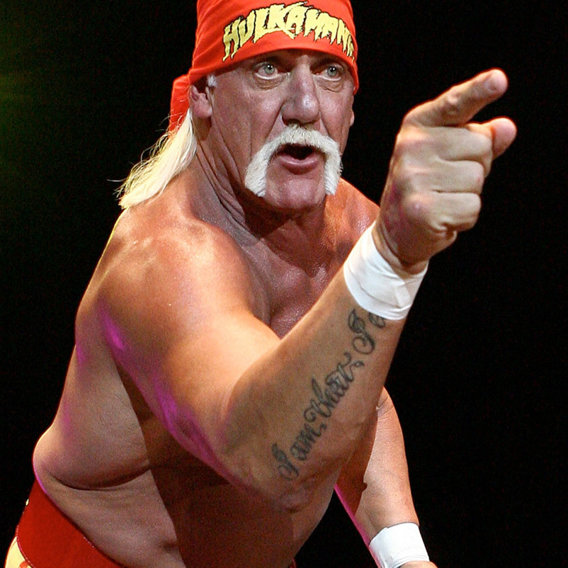 Hulk Hogan and Billie Jean King