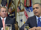 President Obama and House Speaker John Boehner on Nov. 16. President Obama and House Speaker John Boehner on Nov. 16.