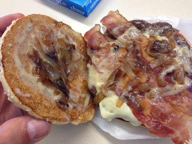 Sandwich, or the piece of diseased lung my health teacher showed me to make me stop smoking?