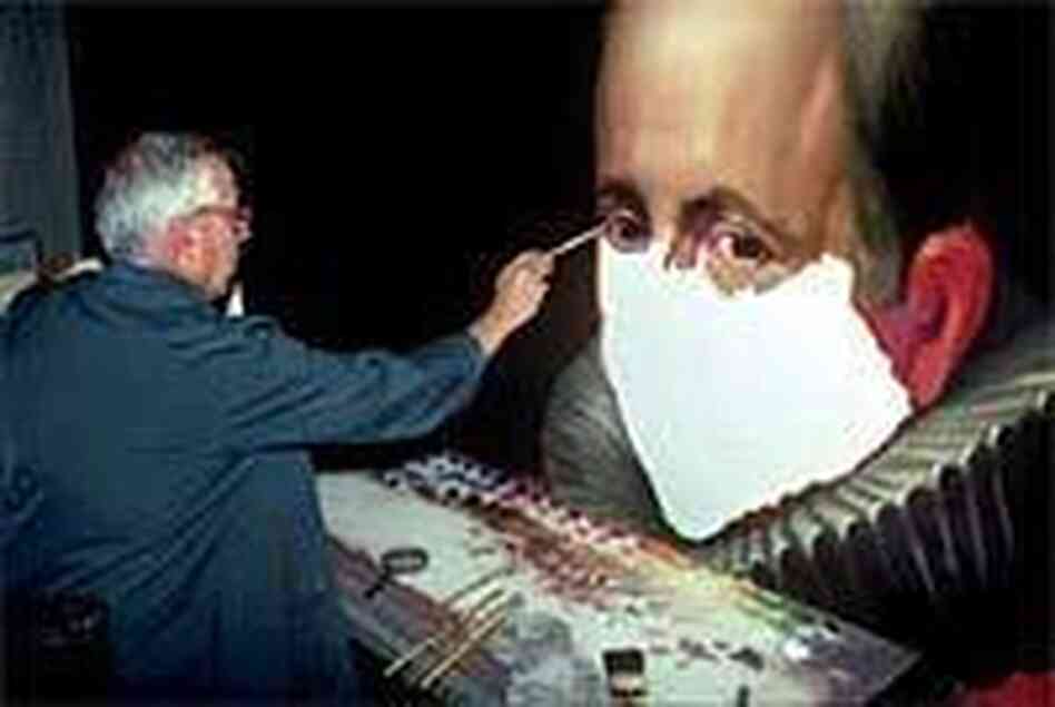Mario Rueda at work. Mario Rueda at work.