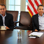 President Obama and House Speaker John Boehner meet in the White House on July 23, 2011. At that time, they were discussing how to avert a debt default. The talks ultimately led to the deal that now brings us aspects of the so-called fiscal cliff.