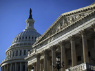 The Senate side of the U.S. Capitol. The Senate side of the U.S. Capitol.