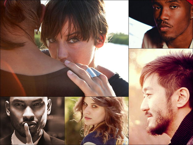 Clockwise from upper left: Cat Power, Frank Ocean, Kishi Bashi, Best Coast and Miguel — just a few of our favorite artists of 2012.