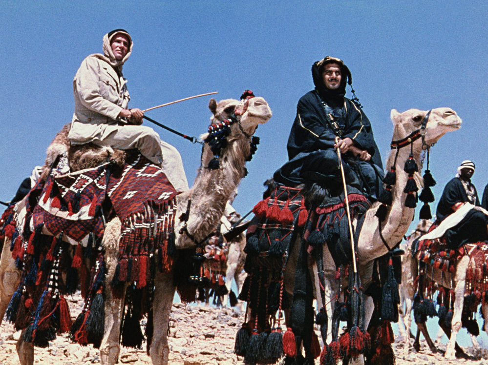 T.E. Lawrence (Peter O'Toole) and Sherif Ali (Omar Sharif) come together, despite their cultural differences, to fight for a common cause.