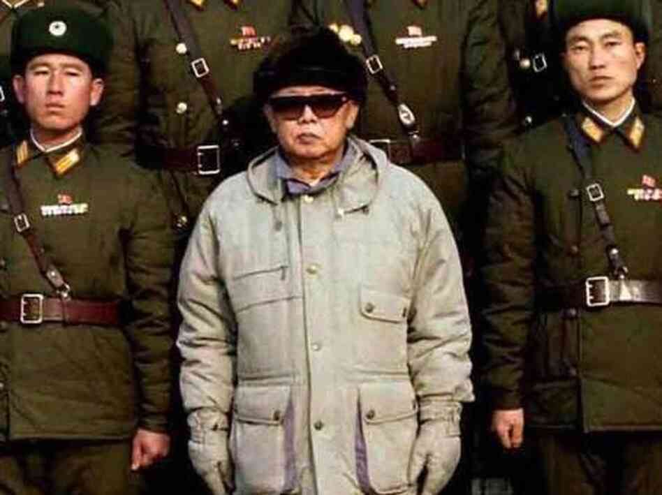 Kim Jong Il and his favorite parka in 2009.